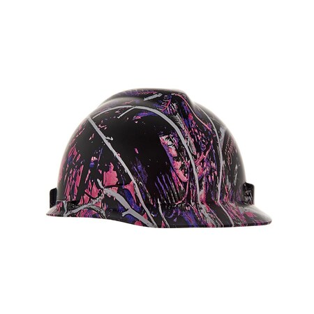 Msa Safety Cap Assembly, V-Gard, Ft3, Muddy Girl, Dipped 10204770